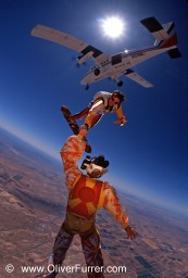 skysurf team PULSE skydive Arizona