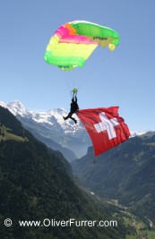 canopy piloting accuracy demo jump