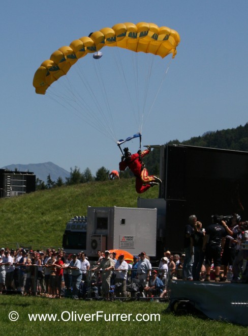 canopy piloting accuracy demo jump