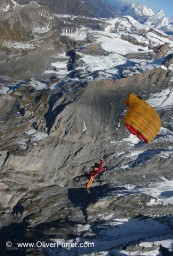 mountain swooping canopy control