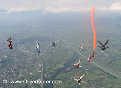 freefly event skydive Hohenems 2008